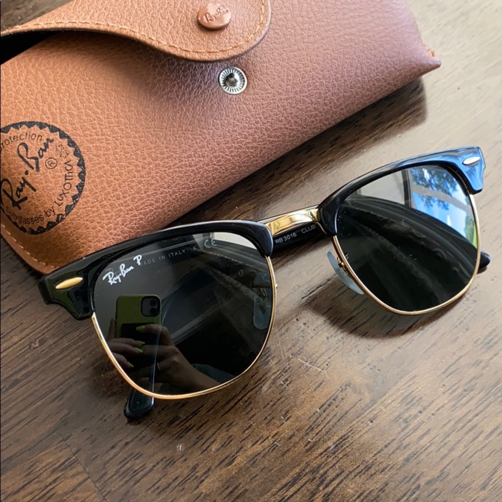 Ray Ban Clubmaster Classic Polarized sunglasses
